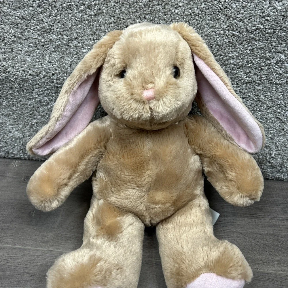Build A Bear Workshop Pawlette Tan Bunny Rabbit Plush Floppy Ears 15 inch